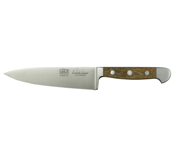 Güde Alpha Chêne, coltello da chef in acciaio forgiato da 16 cm