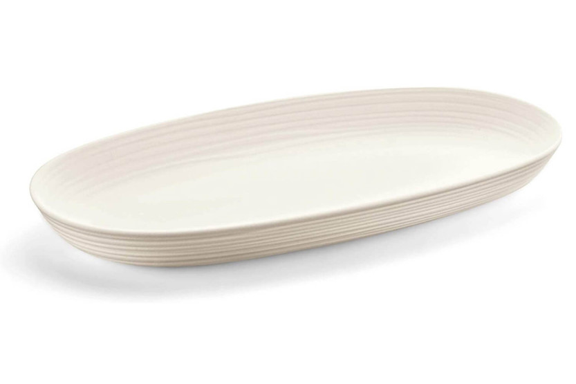 Guzzini Tierra fuente blanca de botellas recicladas 41x22.9x4.2cm