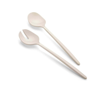Guzzini Tierra, insalatiere bianche in bottiglie riciclate 28 cm