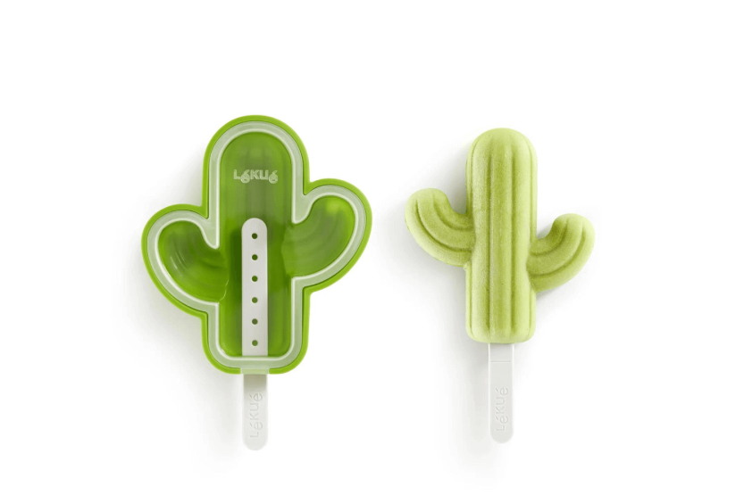 Platinum silicone Lékué ice cream mould - Cactus shape