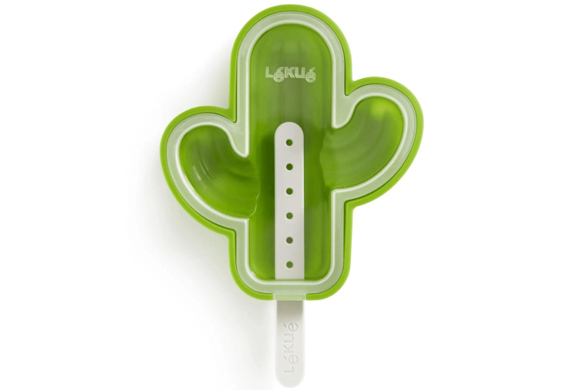 Stampo per gelato Lékué in silicone platino - Forma di cactus