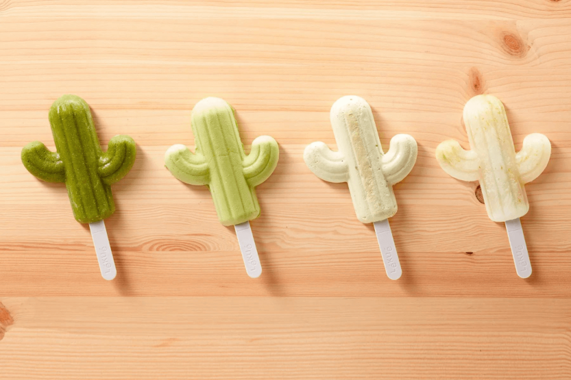 Platinum silicone Lékué ice cream mould - Cactus shape