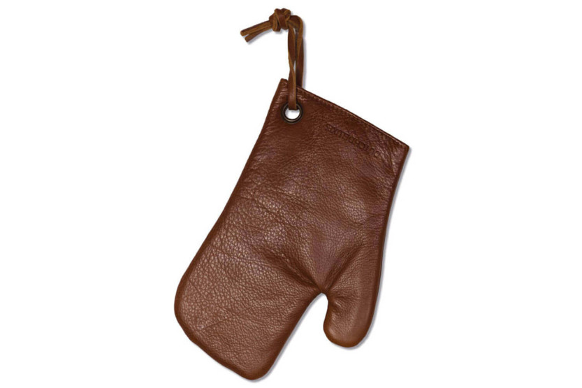 DutchDeluxes leather oven mitt