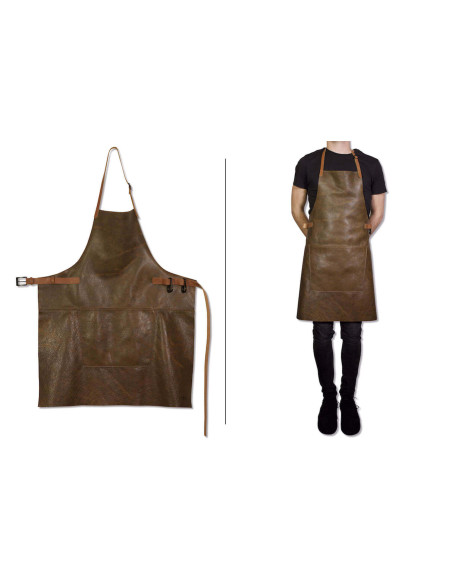 Grembiule da barbecue in pelle DutchDeluxes
