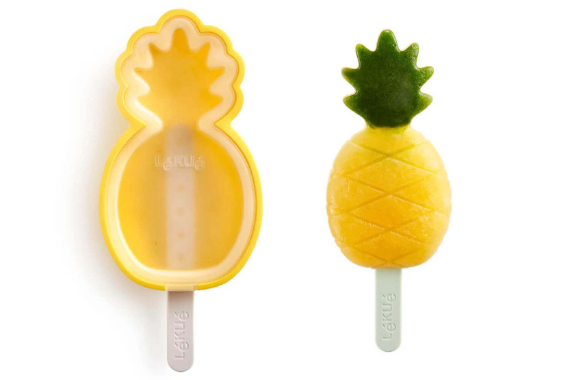 Platinum silicone Lékué ice cream mould - Pineapple shape