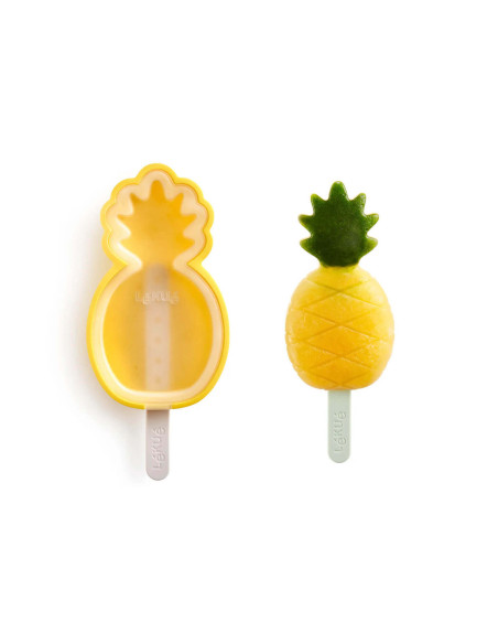 Molde de helado de silicona Lékué Platinum - Forma de piña