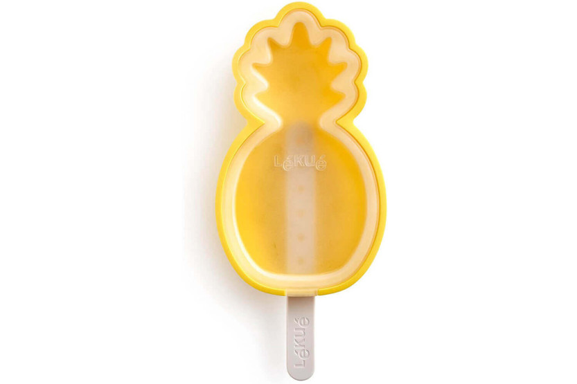 Forma de gelado de silicone Lékué Platinum - Forma de ananás