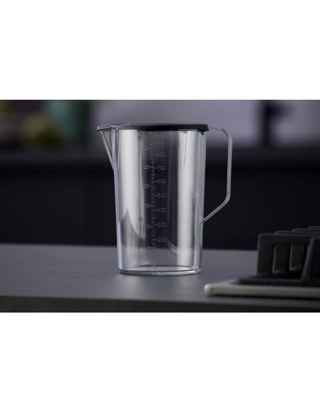 1L graduierter Krug mit Griff und Deckel für Bamix-Mixer