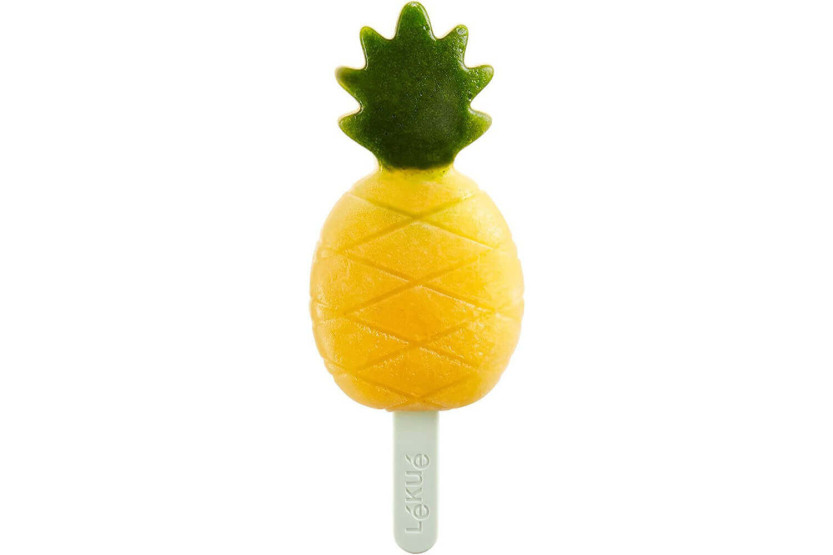 Molde de helado de silicona Lékué Platinum - Forma de piña