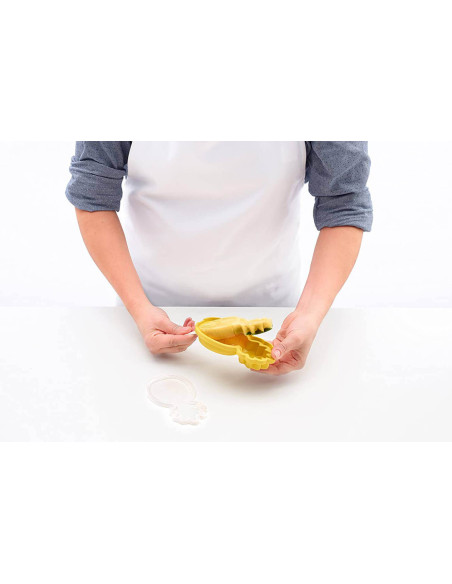 Forma de gelado de silicone Lékué Platinum - Forma de ananás