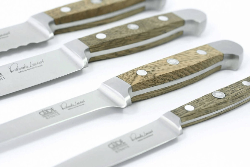 Güde Alpha Chêne, coltello da chef in acciaio forgiato da 16 cm