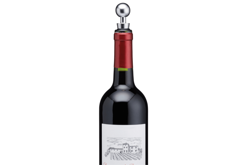 Caixa de vinho em aço inoxidável com 5 peças BarCraft