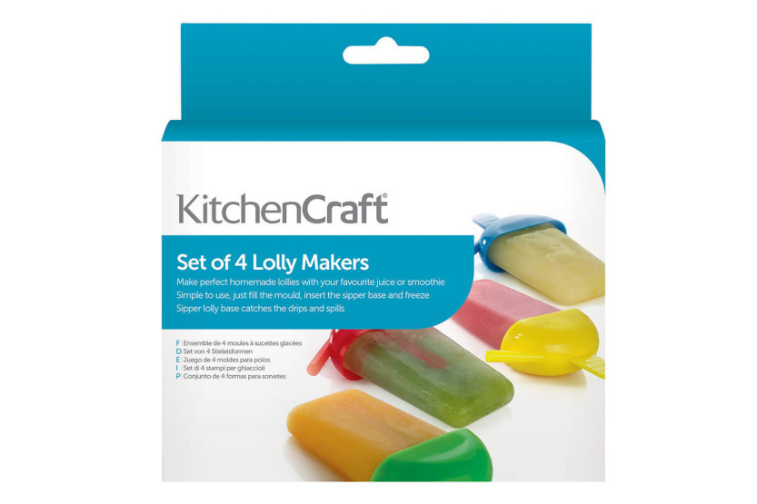 KitchenCraft Eisformen Set , 4 Stück