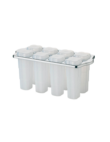 Form för 8 KitchenCraft-isglassar + 16 träpinnar