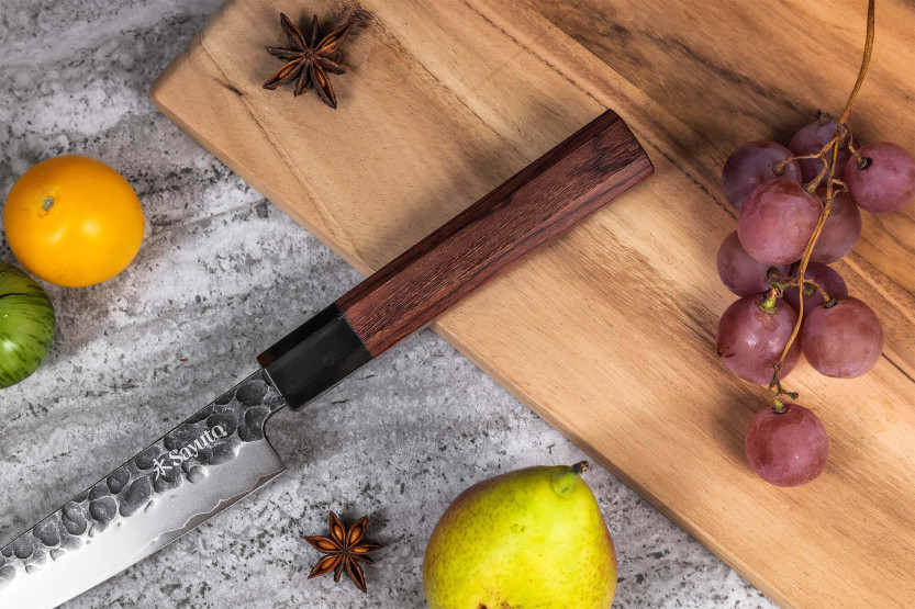 Sayuto Sequoia San Mai universal Allkniv 13,5cm
