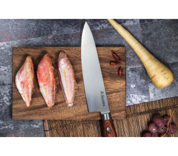 Faca de chef Sayuto Pakka X50 21cm 2