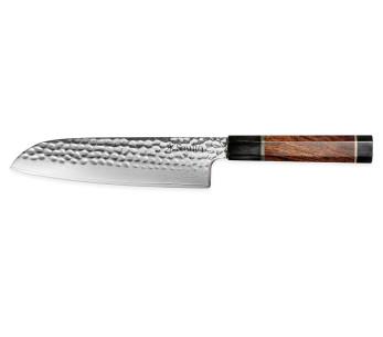 santoku mes Sayuto Desert Damas martelé 18cm