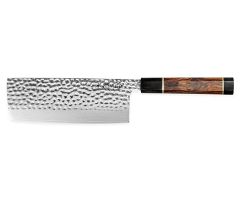 cuchillo nakiri Sayuto Desert Damas martelé 17cm