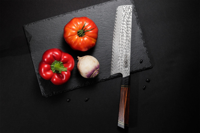 cuchillo nakiri Fukito Desert Damas 67 couches 18cm