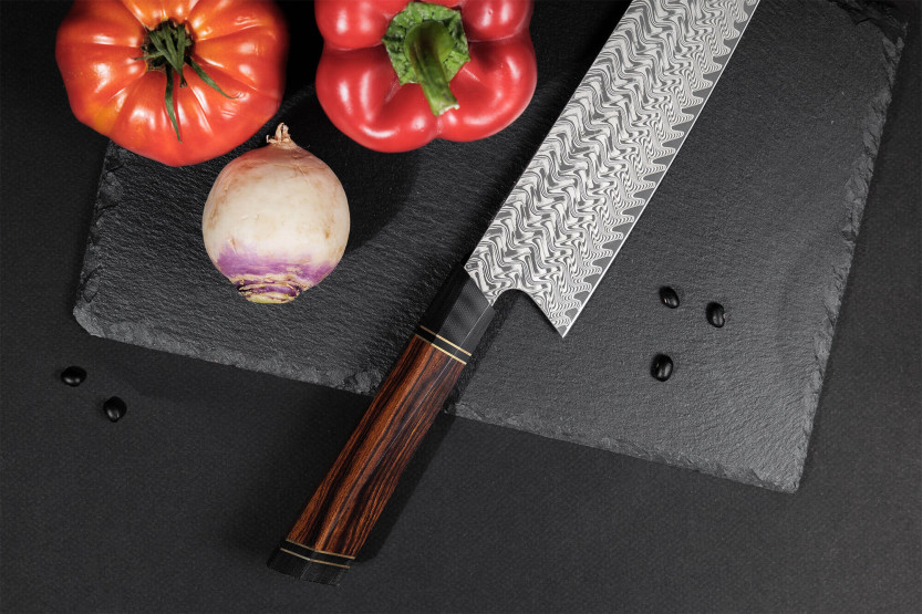 nakiri knife Fukito Desert Damas 67 couches 18cm