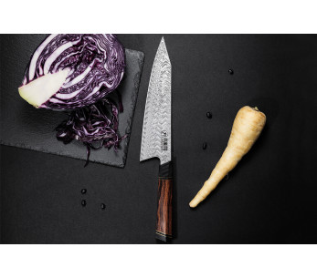 Kokk kniv kiritsuke Fukito Desert Damaskus 67 lag 21cm 2