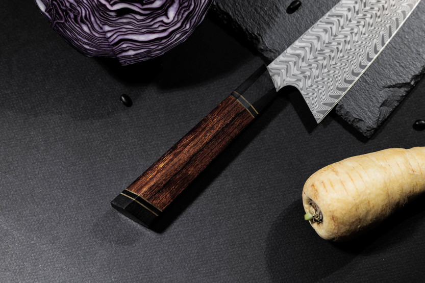 Kokki ' s veitsi kiritsuke Fukito Desert Damascus 67 kerrosta 21cm