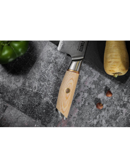 Fukito Pakka San Mai kokkekniv 21 cm