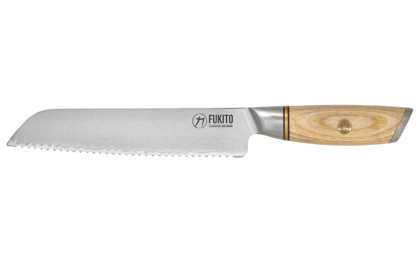 Leipäveitsi Fukito Pakka San Mai 21cm