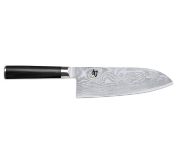 Kai Shun Classic damascus santoku veitsi korkealaatuisella teräksellä 19cm