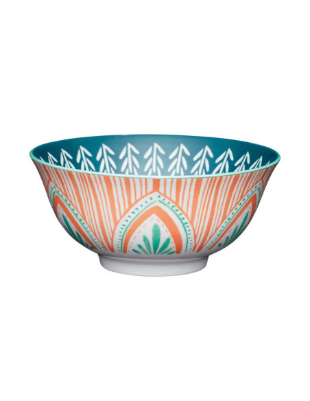Ciotola in gres smaltato Kitchen Craft con motivo folkloristico