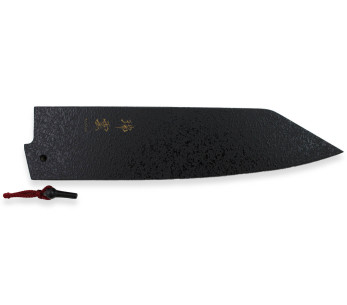 Protector de hoja de madera de magnolia Kanetsugu Saya para cuchillo santoku Zuiun