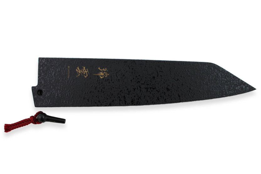 Kanetsugu Saya magnolia wood blade guard for Zuiun utility knife