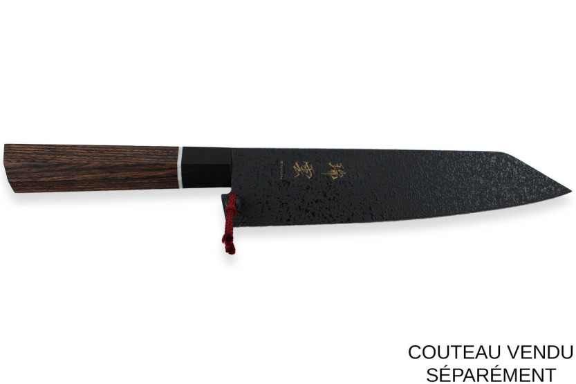 Protector de hoja de madera de magnolia Kanetsugu Saya para navaja multiusos Zuiun