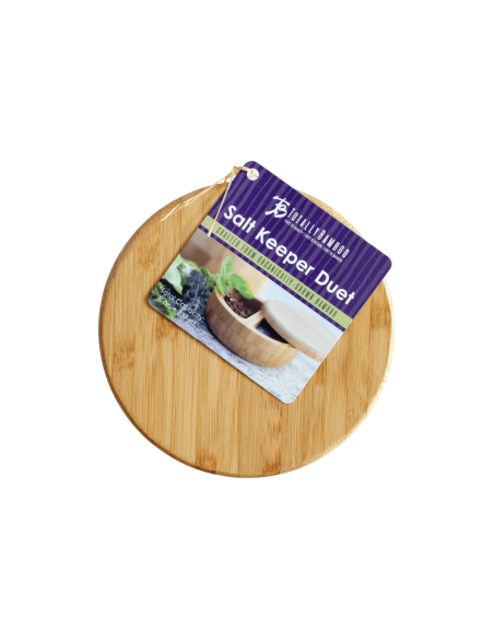 Scatola di sale magnetica Duo BA208561 Totally Bamboo in bambù