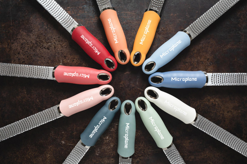 Microplane Premium Classic Blue Cloud rivjärn - 20,3 cm