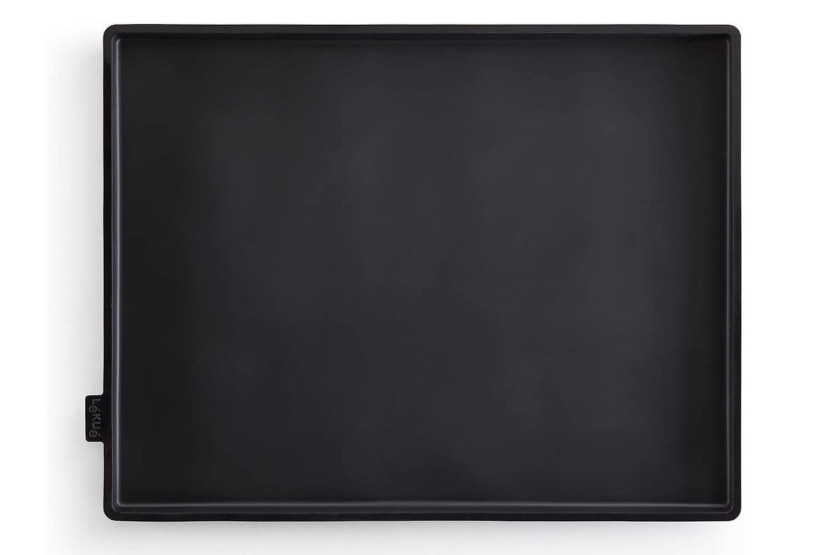 Lékué 40x30cm Tappetino in silicone Platinum con bordo