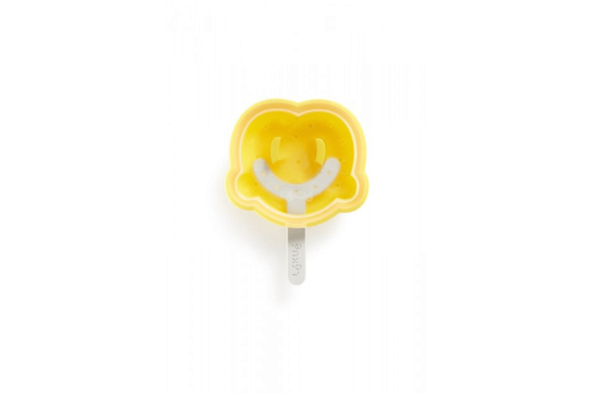 Set aus 4 Eisformen Lékué aus Silikon - Donut- und Brezelformen