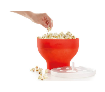 Cocedor de palomitas plegable para microondas Lékué 2