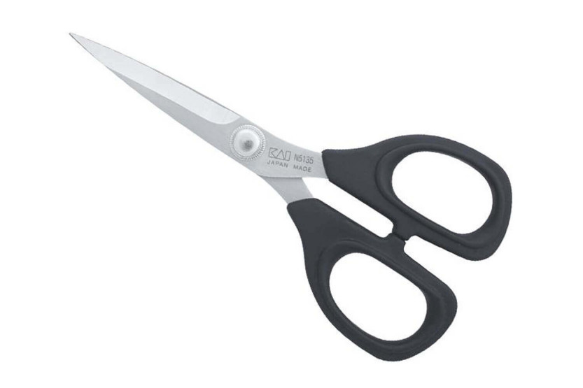 Stickschere Kai schwarz Edelstahl 13,5cm