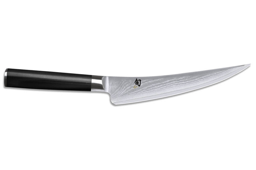 Faca de desossar em damasco Kai Shun Classic Gokujo com lâmina curva 15cm
