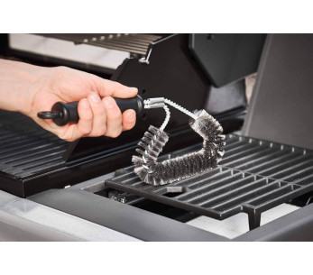 Schuine reinigingsborstel Rösle Gap X 29,5cm voor barbecue 2
