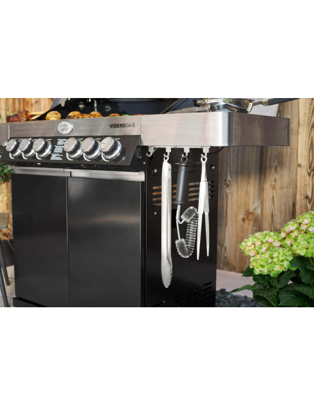 Vinklet rengøringsbørste Rösle Gap X 29,5 cm til grill