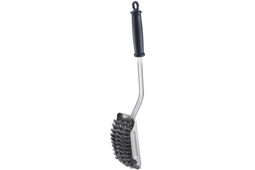 Cepillo de limpieza Rösle Slide X 47cm para barbacoa con cabezal intercambiable