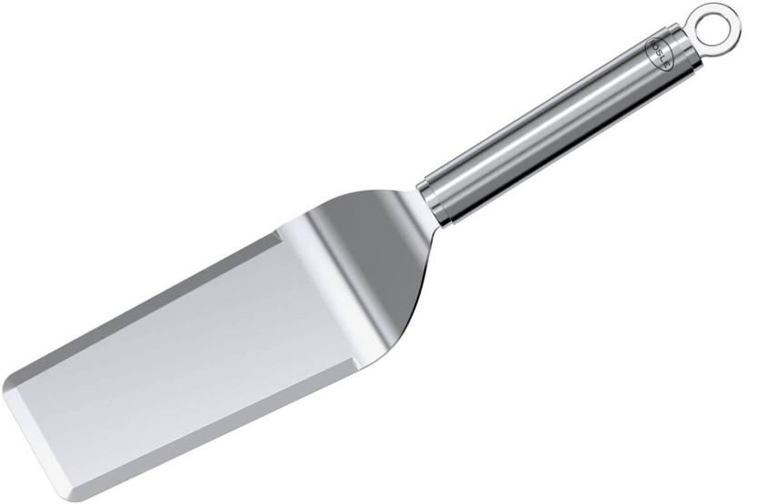 Rösle narrow plancha spatula in 18/10 stainless steel
