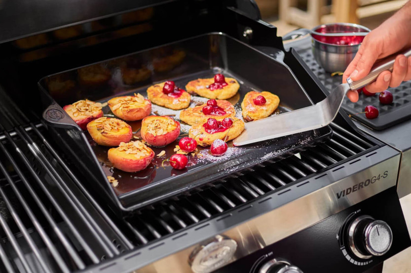 Rösle smal plancha-spatel i 18/10 rustfrit stål
