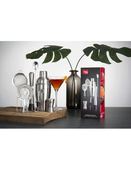 Vacu Vin Set Plus Cocktailsett med 7 deler