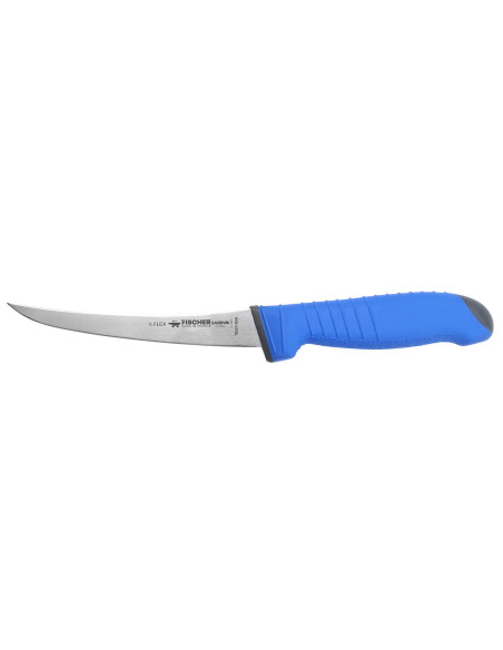 Halbflexibles Ausbeinmesser 15cm Fischer SANDVIK Ultra Komfort Griff