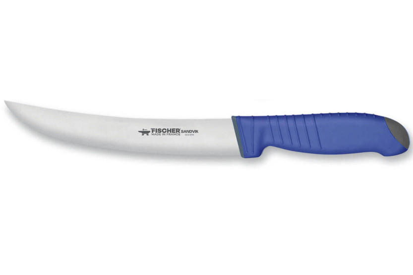 Fischer SANDVIK 25cm Afstrijkmes Zweeds staal Ultra comfort handgreep