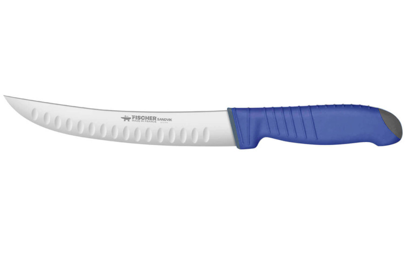 Fischer SANDVIK 20cm trimming knife with alveolate, ultra-comfortable handle