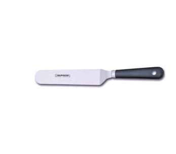 Espátula angulada profesional Bargoin de acero inoxidable de 11 cm